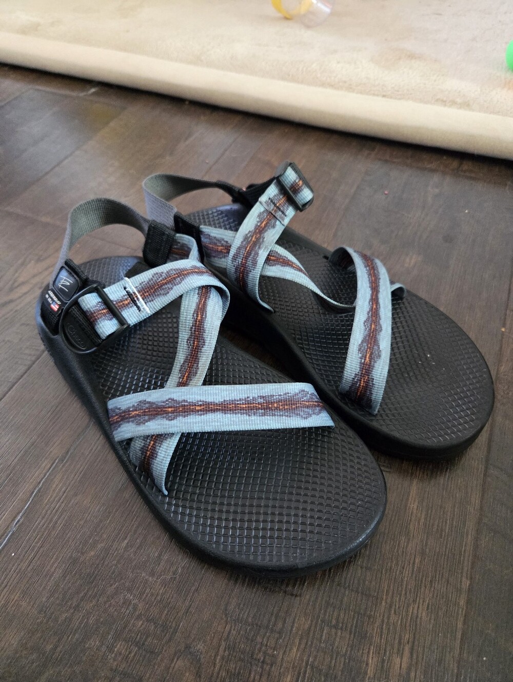 Mens Chaco M's Z1 CLASSIC Reflections Strappy Sandals Size 10